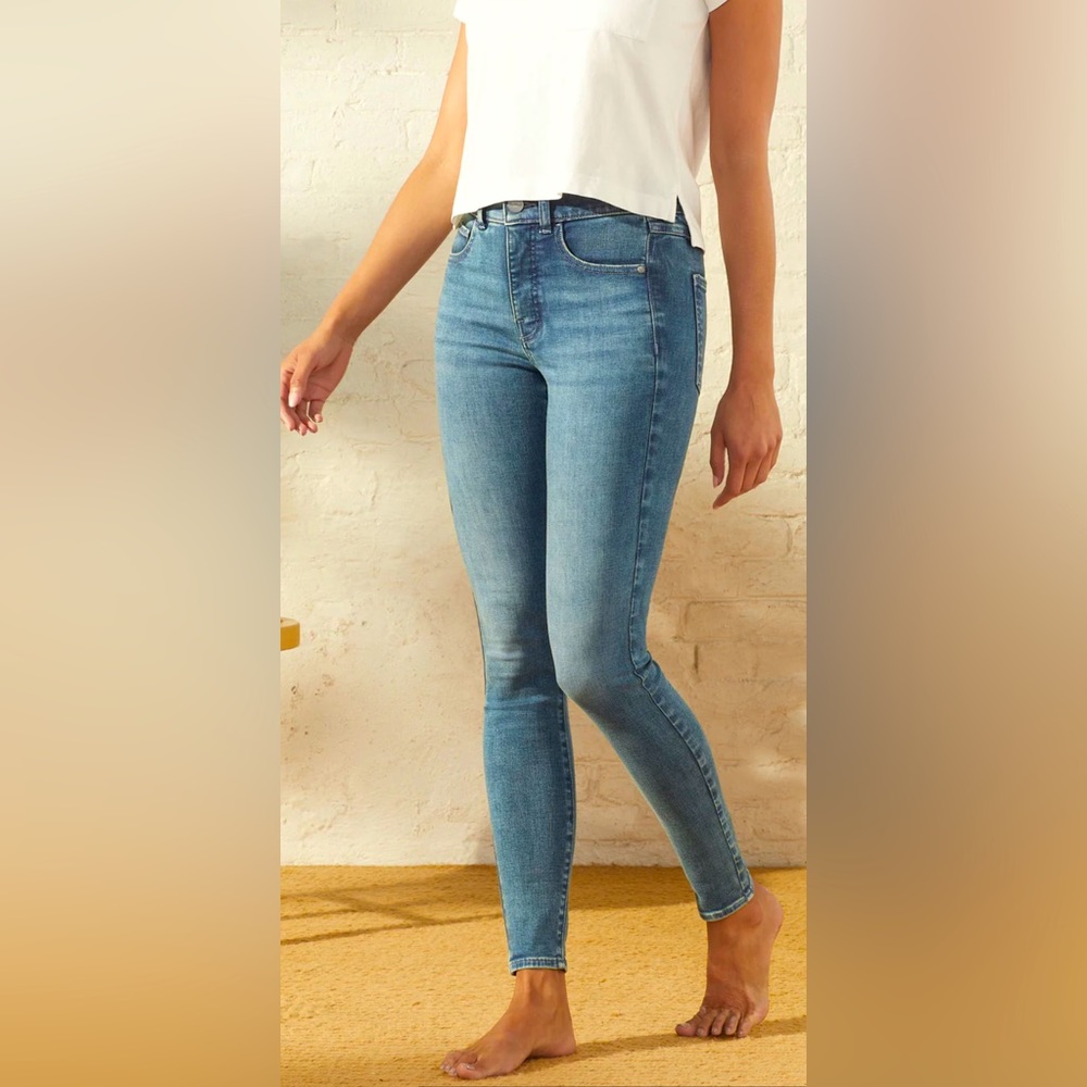 Upwest All Day Denim Legging Sz M